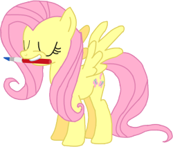 Size: 344x292 | Tagged: safe, artist:gabrielwoj, fluttershy, pegasus, pony, simple background, transparent background, vector