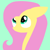 Size: 1000x1000 | Tagged: safe, artist:jayivee, part of a set, fluttershy, pegasus, pony, female, mare, solo