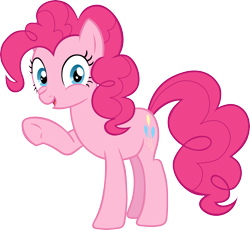 Size: 4501x4144 | Tagged: safe, artist:astie-th, pinkie pie, earth pony, pony, castle mane-ia, absurd resolution, simple background, solo, transparent background, vector