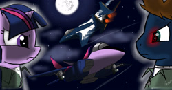 Size: 2750x1440 | Tagged: safe, artist:pak-faace1234, derpibooru import, twilight sparkle, oc, ace combat, plane