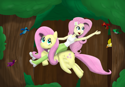 Size: 3250x2250 | Tagged: safe, artist:amante56, fluttershy, equestria girls, human ponidox, humanized