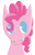 Size: 376x596 | Tagged: safe, artist:tempusfidgets, pinkie pie, earth pony, pony, bust, portrait, simple background, solo, transparent background