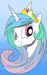 Size: 660x1050 | Tagged: safe, artist:andypriceart, artist:ced75, princess celestia, alicorn, pony, colored, solo