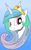 Size: 660x1050 | Tagged: safe, artist:andypriceart, artist:ced75, princess celestia, alicorn, pony, colored, solo