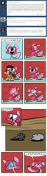 Size: 1280x4728 | Tagged: safe, artist:joeywaggoner, pinkie pie, earth pony, pony, too many pinkie pies, comic, dancing, diane, pinkie clone, the clone that got away