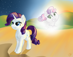 Size: 1400x1100 | Tagged: safe, artist:ruushiicz, rarity, sweetie belle, pony, unicorn, female, filly, horn, mare, siblings, sisters