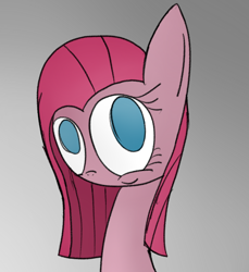 Size: 744x813 | Tagged: safe, artist:mr. rottson, pinkie pie, earth pony, pony, bust, pinkamena diane pie, solo