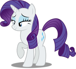 Size: 5000x4532 | Tagged: safe, artist:dashiesparkle, artist:hawk9mm, rarity, pony, unicorn, made in manehattan, .svg available, absurd resolution, ponyscape, raised hoof, simple background, solo, transparent background, vector