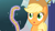 Size: 1365x768 | Tagged: safe, screencap, applejack, earth pony, pony, boast busters, lasso, magic, rope, solo, wide eyes