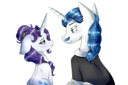 Size: 1024x683 | Tagged: safe, artist:loladotz, fancypants, rarity, pony, unicorn, female, male, raripants, shipping, straight