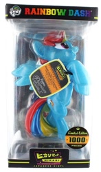 Size: 707x1200 | Tagged: safe, derpibooru import, rainbow dash, pegasus, pony, my little pony: the movie, funko, hikari, japanese, limited edition, merchandise, official, solo, toy, vinyl figure