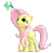 Size: 2298x2231 | Tagged: safe, artist:flare-chaser, fluttershy, hummingbird, pegasus, pony, 3d, simple background, source filmmaker, transparent background, vector, walking