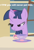 Size: 311x453 | Tagged: safe, derpibooru import, edit, edited screencap, screencap, twilight sparkle, a bird in the hoof, animation error, caption, cropped, cup, ear, feels, lidded eyes, mid-blink screencap, solo, teacup, text, wat