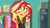 Size: 1920x1080 | Tagged: safe, derpibooru import, screencap, fluttershy, rainbow dash, sunset shimmer, better together, equestria girls, forgotten friendship, blushing, cute, geode of empathy, magical geodes, offscreen character, shimmerbetes