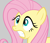 Size: 704x604 | Tagged: safe, artist:themightyshizam, fluttershy, pegasus, pony, scared, solo, vector