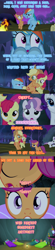 Size: 350x1600 | Tagged: safe, artist:shadesmaclean, derpibooru import, edit, edited screencap, screencap, apple bloom, applejack, rainbow dash, rarity, scootaloo, sweetie belle, earth pony, pegasus, pony, unicorn, camping, comic, fart, screencap comic, sleeping, sniffing