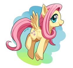 Size: 679x630 | Tagged: safe, artist:tomato mameta, fluttershy, pegasus, pony, :p, looking at you, solo, tongue out