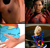 Size: 351x338 | Tagged: safe, alternate version, derpibooru import, edit, editor:logan jones, rainbow dash, human, spider, biting, clothes, cosplay, costume, dank memes, hand, irl, irl human, meme, peter parker, photo, rainbow brite, spider-man, tobey maguire, transformation