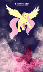 Size: 1552x2592 | Tagged: safe, artist:gingerblossom, fluttershy, pegasus, pony, female, mare, pixiv, solo