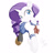 Size: 4011x3833 | Tagged: safe, artist:ando, rarity, pony, unicorn, clothes, cute, drawing, looking at you, school uniform, solo