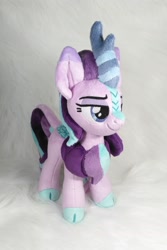 Size: 1204x1798 | Tagged: safe, artist:doctorkoda, starlight glimmer, kirin, irl, kirin-ified, photo, plushie, solo, species swap