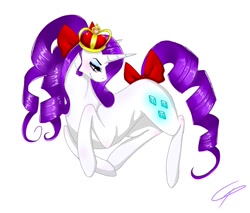 Size: 1172x1000 | Tagged: safe, artist:creepypaint, rarity, pony, unicorn, female, horn, mare, solo, white coat