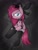 Size: 768x1024 | Tagged: safe, artist:comically backfired, pinkie pie, earth pony, pony, cute, goth, pinkamena diane pie