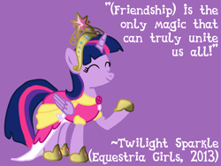 Size: 1280x960 | Tagged: safe, artist:cleverderpy, artist:primalmoron, derpibooru import, twilight sparkle, twilight sparkle (alicorn), alicorn, pony, female, mare, quote, solo