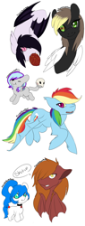 Size: 552x1458 | Tagged: safe, artist:tomocreations, derpibooru import, rainbow dash, oc, bat pony, race swap, rainbowbat, request