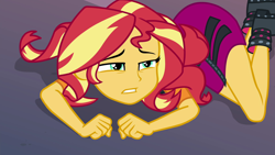 Size: 1920x1080 | Tagged: safe, screencap, sunset shimmer, better together, equestria girls, forgotten friendship, solo