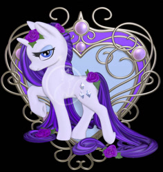 Size: 600x636 | Tagged: safe, artist:ladylittlefox, rarity, pony, unicorn, 3d, solo, watermark