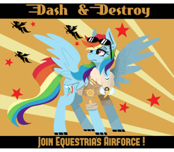 Size: 1280x1119 | Tagged: safe, artist:wirelesspony, derpibooru import, rainbow dash, pegasus, pony, solo, sunglasses