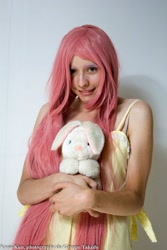 Size: 480x720 | Tagged: safe, artist:oilyraven, fluttershy, human, cosplay, irl, irl human, photo