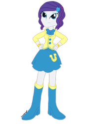 Size: 1536x2048 | Tagged: safe, artist:psshdjndofnsjdkan, rarity, equestria girls, alternate universe, clothes, school uniform, solo