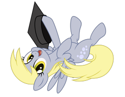 Size: 4410x3411 | Tagged: safe, artist:mirrorcrescent, derpy hooves, pegasus, pony, cute, female, looking at you, mare, simple background, solo, transparent background