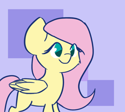 Size: 1000x900 | Tagged: safe, artist:llama-senpai, fluttershy, pegasus, pony, female, mare, pink mane, solo, yellow coat