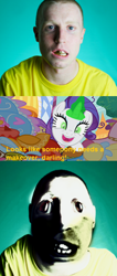 Size: 408x963 | Tagged: safe, rarity, human, corrupted, evil, inspirarity, irl, irl human, photo, ponyville, possessed