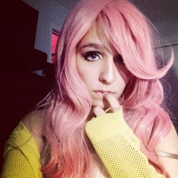 Size: 960x960 | Tagged: safe, artist:ameliacostanza, fluttershy, human, cosplay, irl, irl human, photo, solo