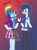 Size: 1024x1372 | Tagged: safe, artist:lovesdrawing721, derpibooru import, rainbow dash, soarin', equestria girls, equestria girls-ified, female, humanized, male, shipping, soarindash, straight