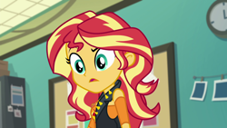 Size: 1920x1080 | Tagged: safe, screencap, sunset shimmer, better together, equestria girls, forgotten friendship, solo