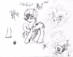 Size: 3285x2549 | Tagged: safe, artist:marvelousqueen, rarity, pony, unicorn, fanfic art, monochrome, solo