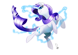 Size: 3507x2480 | Tagged: safe, artist:dormin-dim, rarity, pony, unicorn, magic, simple background, solo, transparent background