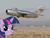 Size: 1152x864 | Tagged: safe, derpibooru import, twilight sparkle, jet fighter, mig-15, obligatory pony, plane, twiface, wrong neighborhood