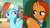 Size: 738x407 | Tagged: safe, derpibooru import, edit, edited screencap, screencap, rainbow dash, stellar flare, pegasus, pony, unicorn, daring done?, the parent map, cropped, female, magic, mare, smiling, smirk, smug, telekinesis