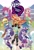 Size: 1333x1978 | Tagged: safe, artist:gurihiru, derpibooru import, idw, applejack, fluttershy, pinkie pie, rainbow dash, rarity, spike, sunset shimmer, twilight sparkle, twilight sparkle (alicorn), alicorn, dog, equestria girls, canterlot high, clothes, comic, comic cover, converse, cowboy hat, equestria girls logo, female, hat, humane five, humane seven, humane six, japanese, looking at you, male, official, official comic, shoes, spike the dog