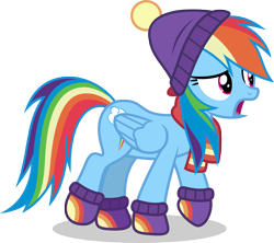 Size: 5000x4449 | Tagged: safe, artist:luckreza8, derpibooru import, rainbow dash, pegasus, pony, best gift ever, .svg available, absurd resolution, simple background, solo, transparent background, vector