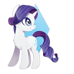 Size: 2000x2000 | Tagged: safe, artist:okaces, rarity, pony, unicorn, chest fluff, cute, heart eyes, simple background, solo, transparent background, wingding eyes