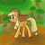 Size: 1280x1280 | Tagged: safe, artist:mang, applejack, earth pony, pony, apple, basket, carrying, solo, tree