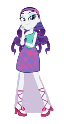 Size: 400x773 | Tagged: safe, artist:sunsetshimmer333, rarity, equestria girls, alternate costumes, alternate hairstyle, high heels, solo