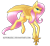 Size: 1024x937 | Tagged: safe, artist:kotorozec, fluttershy, pegasus, pony, christmas ornament, simple background, solo, transparent background, wink